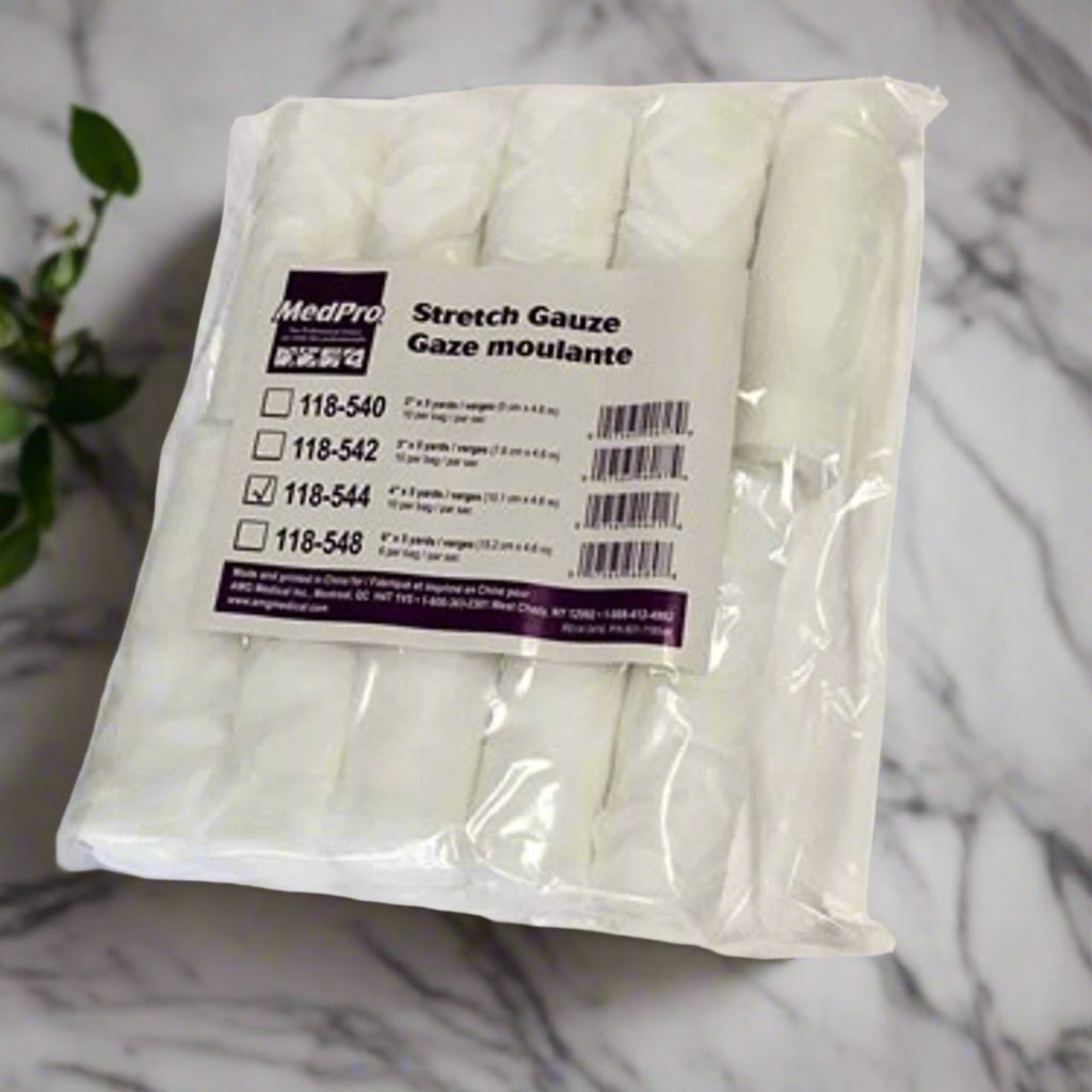 BX/10 GAUZE STRETCH SOFT 4IN X 5YRDS - Save On Medical