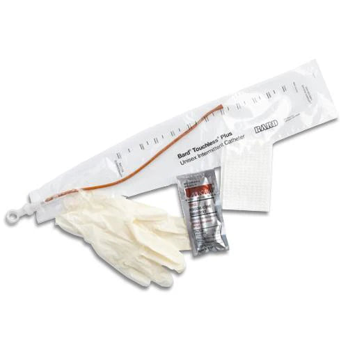 EA/1 TOUCHLESS PLUS VINYL CATH, UNISEX 14FR, W/ 1100CC COLLECTION CHAMBER, NO ACCESSORIES - Save On Medical