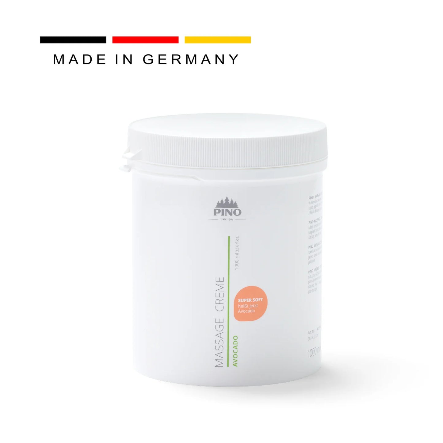 Pino Avocado Massage Cream (1 liter) - Save On Medical