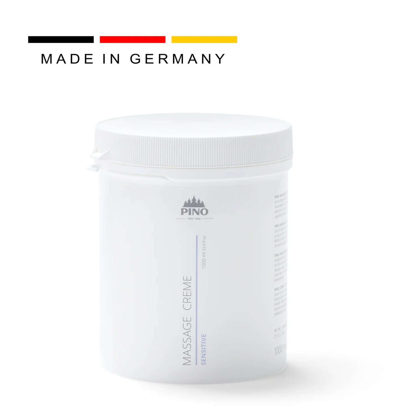 Pino Massage Cream for Sensitive skin (1 liter) - Save On Medical