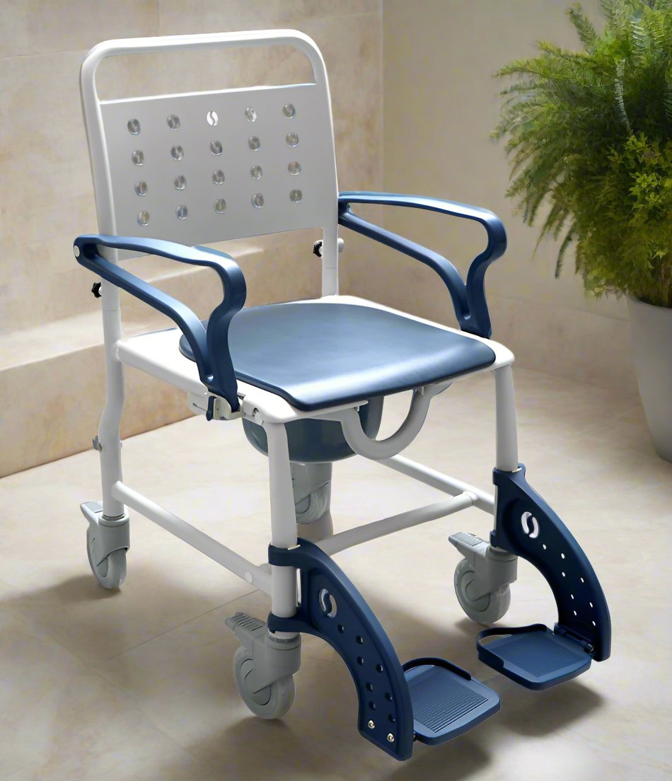 3 in 1 Shower Commode Wheelchair - Save On Medical