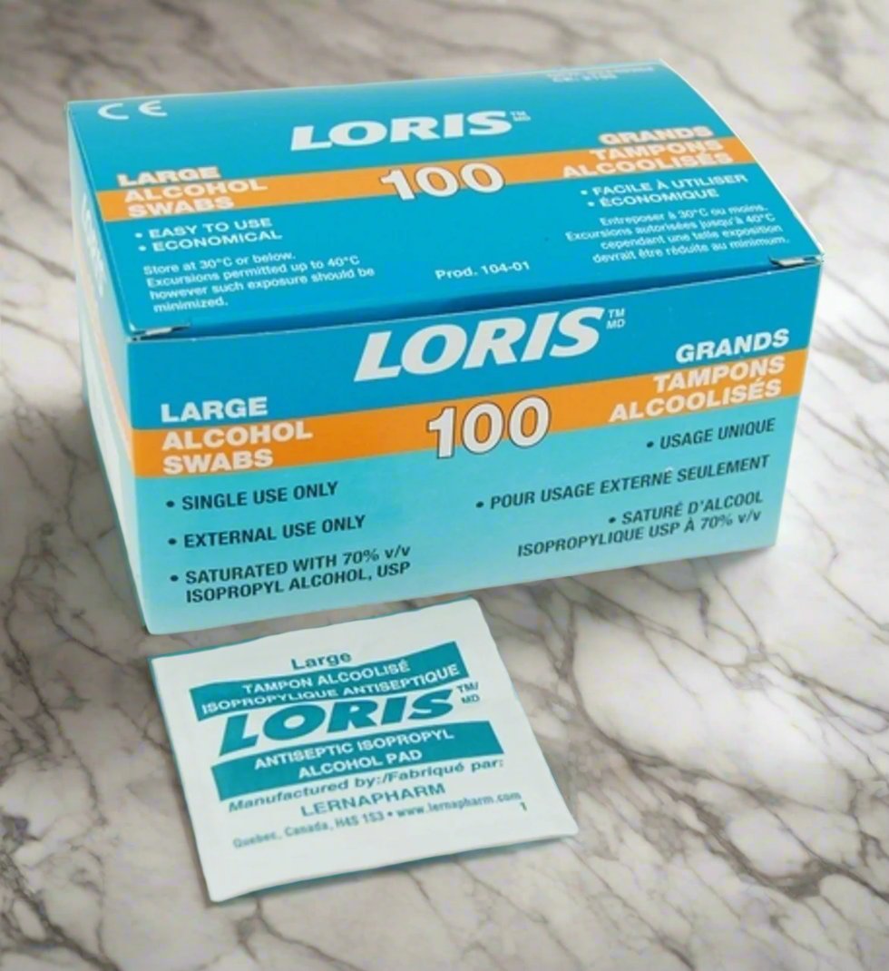 BX/100 Large Alcohol Prep Pads, 70%