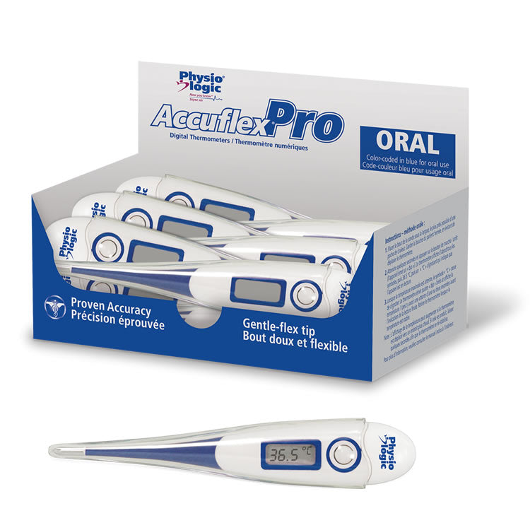 EA/1 ACCUFLEXPRO PLUS ORAL THERMOMETER BLUE NON-RETURNABLE - Save On Medical