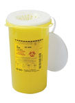 BD 300450 Sharps Collector, 3.1L, Vertical Entry, Yellow