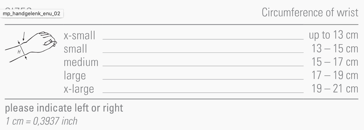 BORT Sport Elastic Wrist Support - Save On Medical