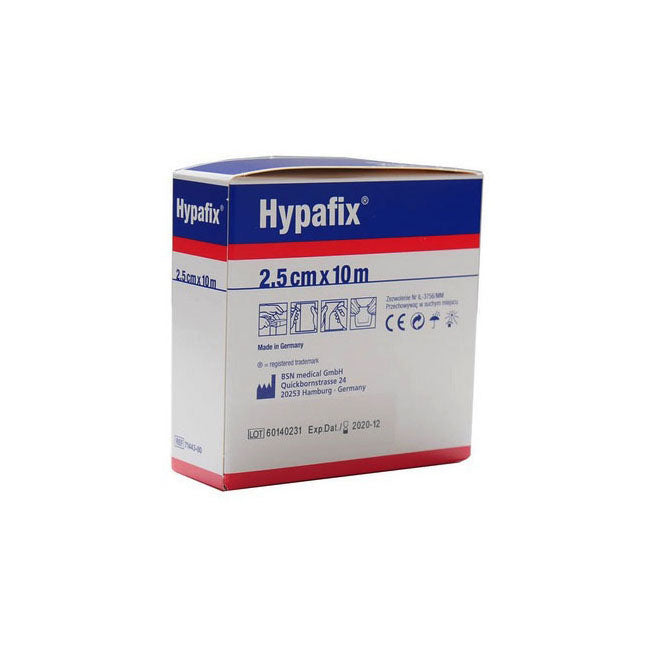 BX/1 HYPAFIX STRETCH NON-WOVEN ADHESIVE FIXATION SHEET 2.5CM X 10M - Save On Medical