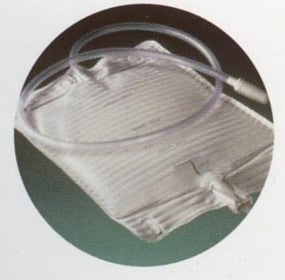 EA/1 CONVEEN STANDARD LEG BAG/BEDSIDE DRAINAGE BAG, SIZE 51 OZ (1500ML) - Save On Medical