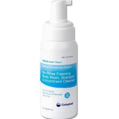 EA/1 BEDSIDE-CARE SENSITIVE SKIN NO- RINSE FOAM CLEANSER ,UNSCENTED , 240ML - Save On Medical