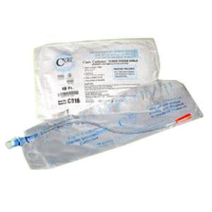 EA/1 CURE CLOSED SYSTEM CATH, 12FR 16IN, 1500ML COLLECTION BAG - Save On Medical