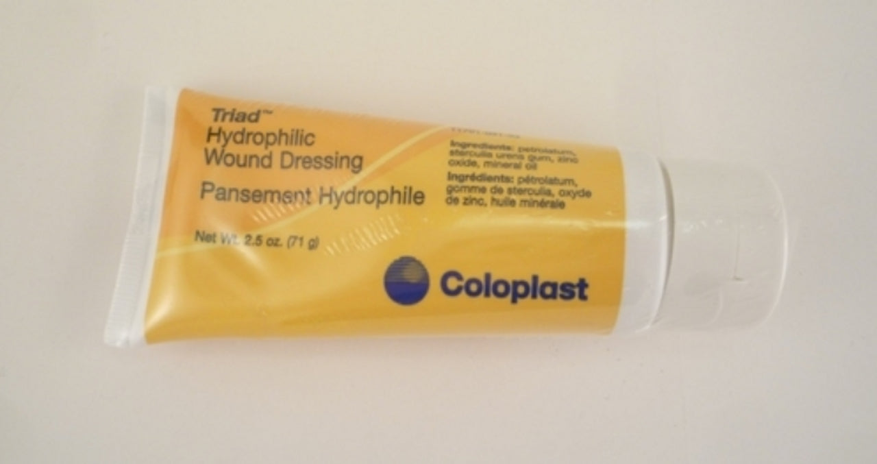 Triad Hydrophilic Wound Dressing Paste, 2.5oz (71g), Sterile
