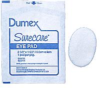 BX/25 SURECARE EYE PADS OVAL 2 5/8IN x 1 5/8IN, STERILE - Save On Medical