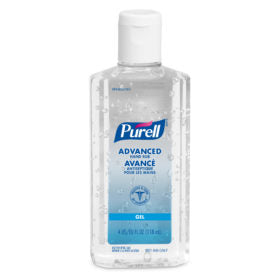 PURELL ADVANCED MOISTURIZING GEL HAND SANITIZER 118ML BOTTLE