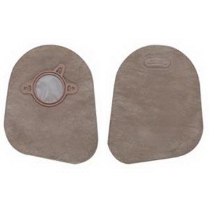 BX/60 NEW IMAGE CLOSE MINI POUCH 7",BEIGE WITH FILTER, 1 3/4" FLANGE - Save On Medical