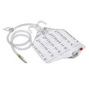 EA/1 BEDSIDE DRAINAGE ANTIREFLUX BAG 68OZ 2000ML - Save On Medical