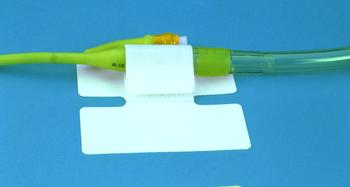 EA/1 CATH-SECURE MULTI-PURPOSE TUBE HOLDER 2 3/4IN WRAP TAB, 3IN x 1 1/4IN W BASE - Save On Medical