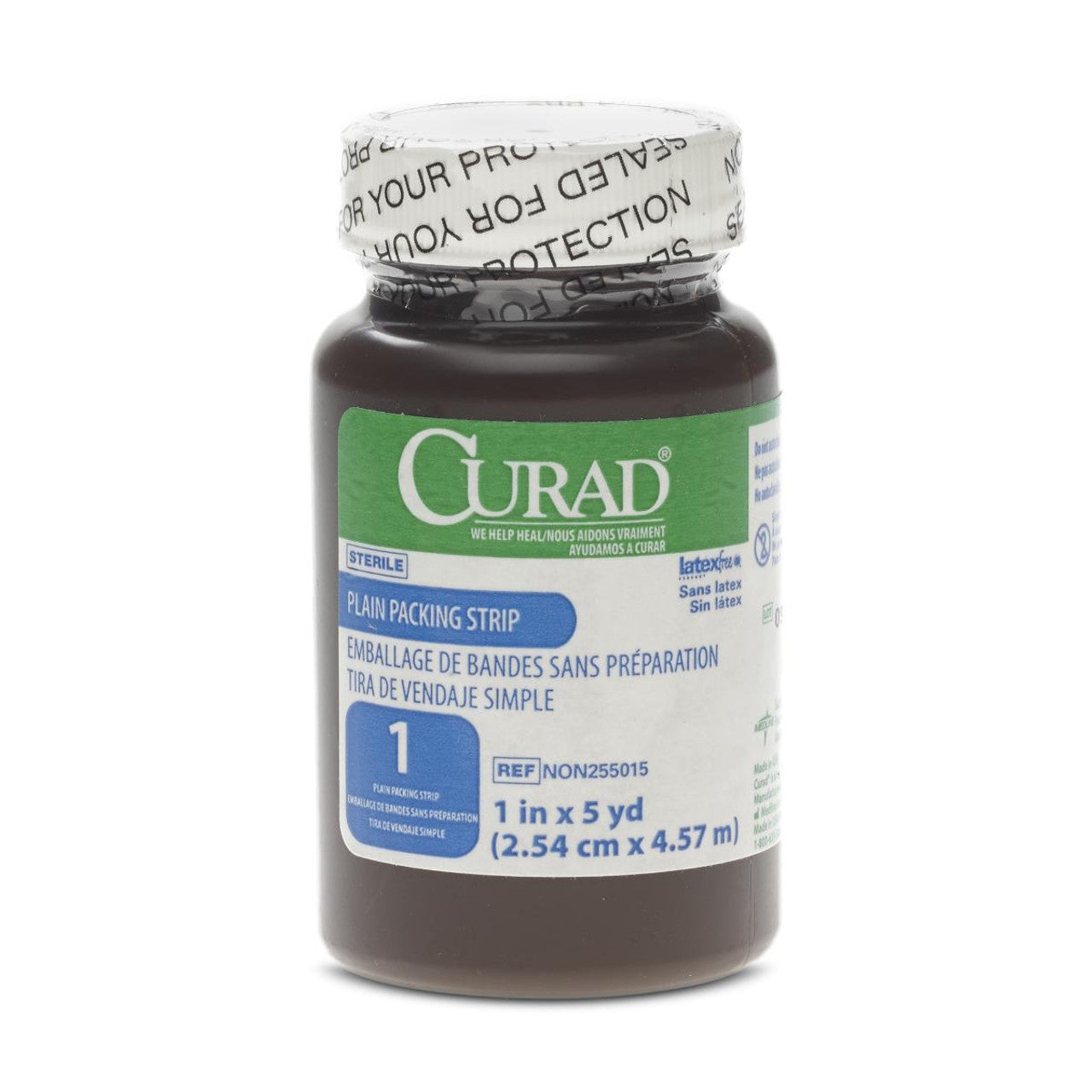 Curad Packing Strips 1" (2.54 cm), Plain 12/CS NON255015 - Save On Medical