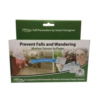 Motion Sensor and Pager (one-to-one system) - in retail packaging with batteries included - Save On Medical