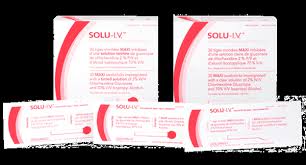 SOLU - I.V. MAXI SWABSTICK CLEAR 2% CHG 70% ISO