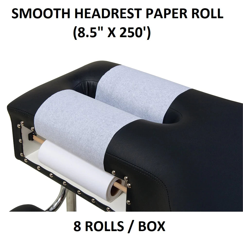 Chiropractic table headrest paper rolls -Smooth (8 ROLLS/BOX) - Save On Medical