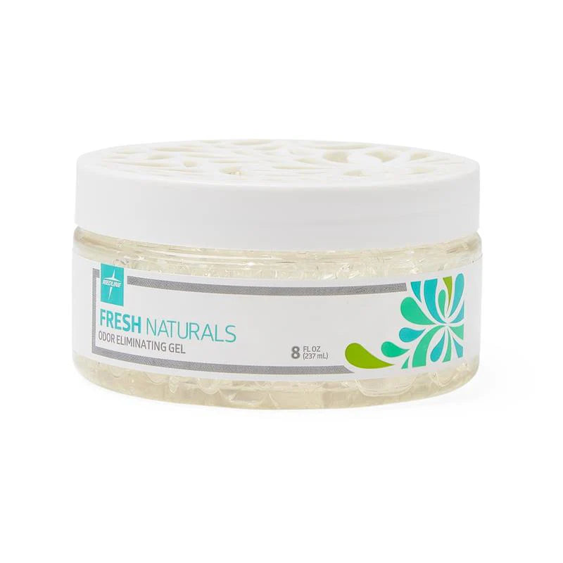 EA/1 Naturally Fresh Odor Eliminator Gel Beads, Neutral Scent (with Light Hints of Eucalyptus and Clove), 8 oz. Jar - Save On Medical