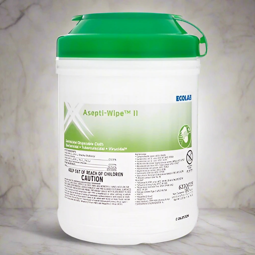 ECOLAB Asepti-Disinfectant Wipes & surface cleaner (180 wipes/unit) - Save On Medical