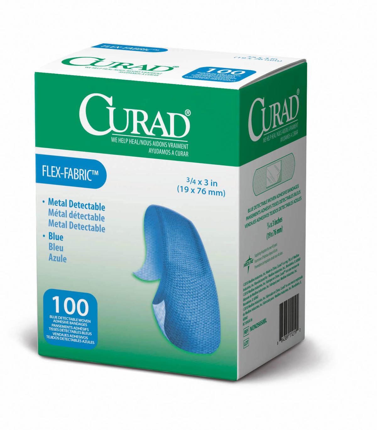 Curad Fabric Strip Bandage, 1" x 3" (2.5 x 7.6 cm) NON25650 - Save On Medical