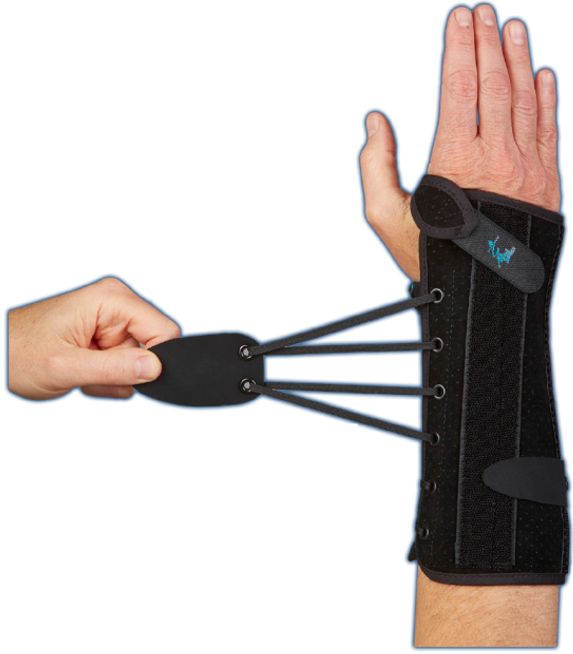 WRIST/FOREARM LACER II 10.5" SUEDE BLACK - Right , 22337 - Save On Medical