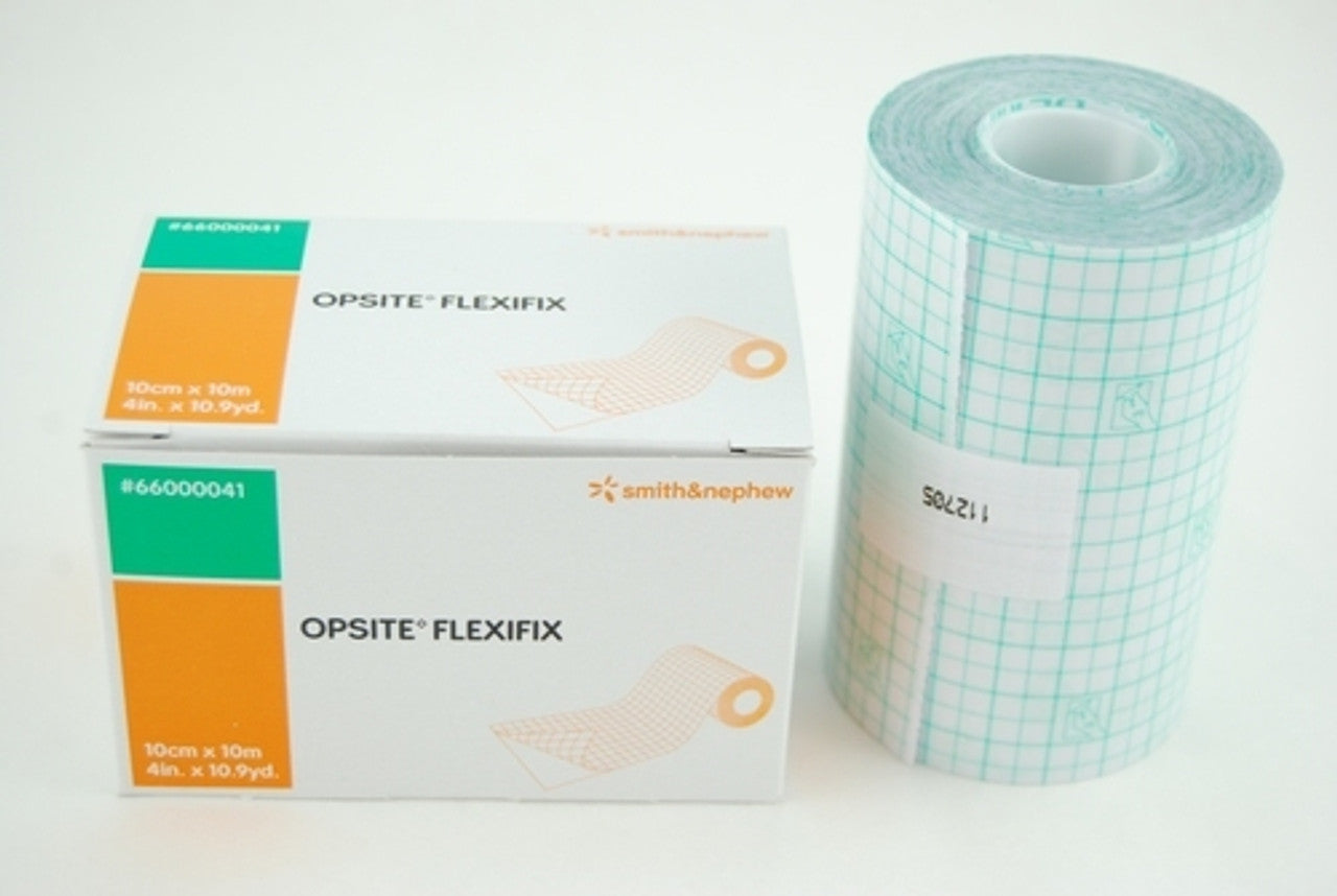 BX/1 OPSITE FLEXIFIX TRANSPARENT FILM ROLL, SIZE 10CM X 10M - Save On Medical