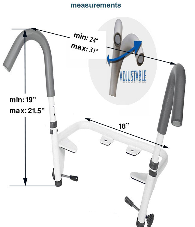 Ultimate Toilet Safety Frame: MHUTSF - Save On Medical
