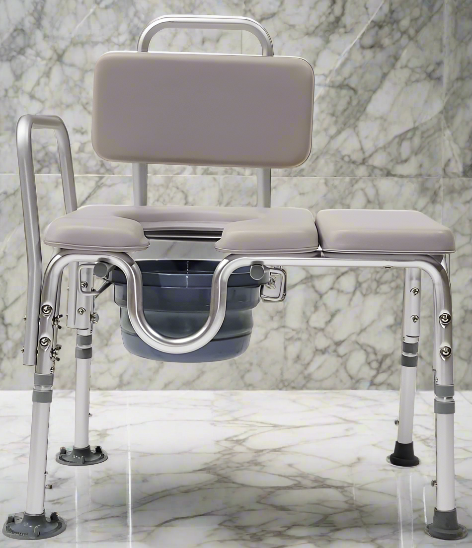 Padded Transfer Commode Chair: MHPTCM - Save On Medical