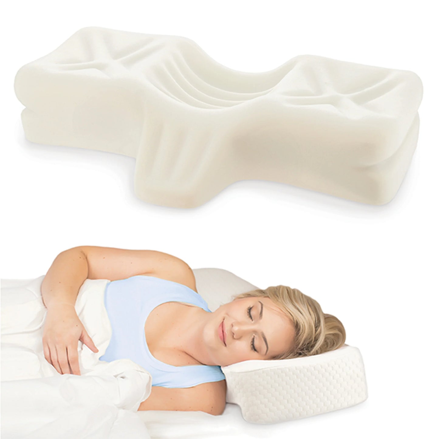 Therapeutica Cervical Sleeping Pillow Lite, Average