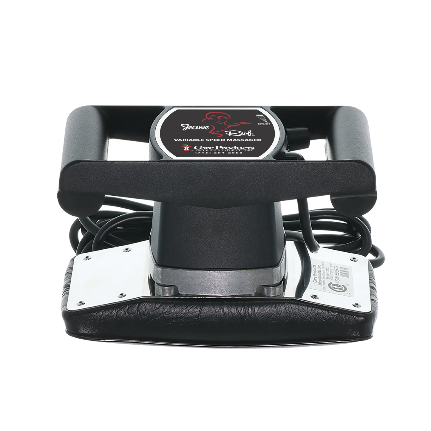 Includes: Massager, Paraspinal and Extremity Accessories,