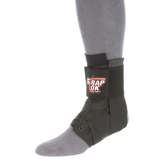 Swede-O Strap Lok Ankle Brace, 2211 BK  (XS-S-M-L-XL-2XL) - Save On Medical