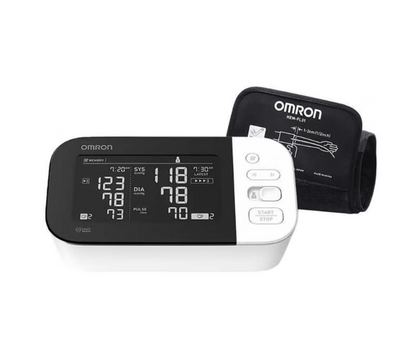 Omron Blood Pressure Monitor With Bluetooth Connectivity