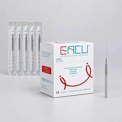 EACU Acupuncture Needles - 100 per box