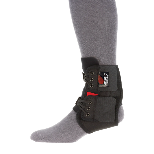 Swede-O Power Wrap Ankle Brace Blk (OSFM- 1XL)