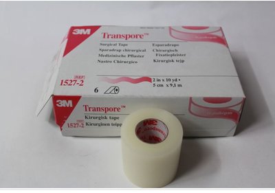 BX/6  TAPE TRANSPORE 2IN  X 10YDS - Save On Medical