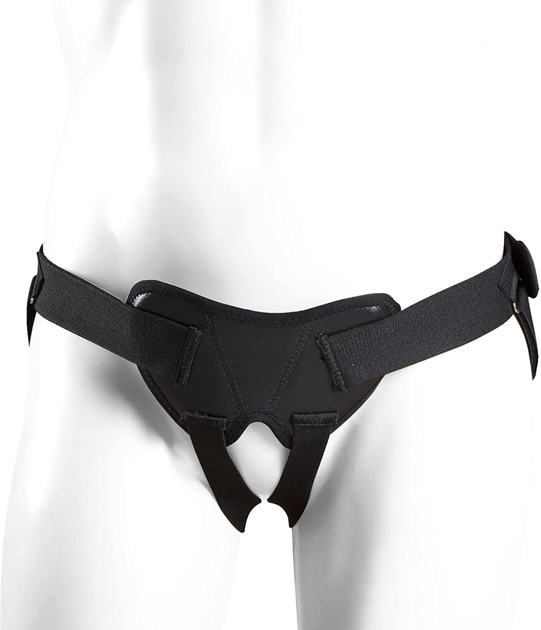 CMO BLACK DOUBLE HERNIA BELT , 0118 BLA - Save On Medical