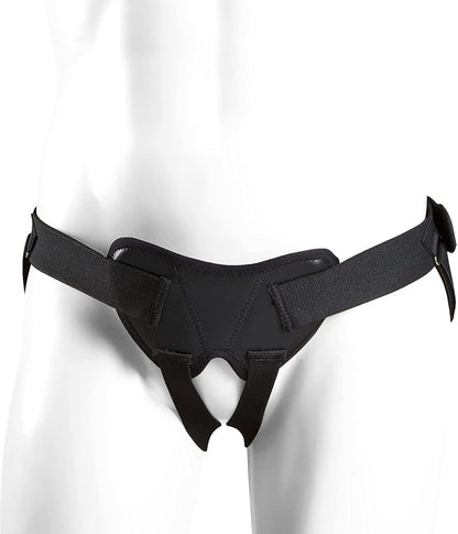 CMO BLACK DOUBLE HERNIA BELT , 0118 BLA - Save On Medical