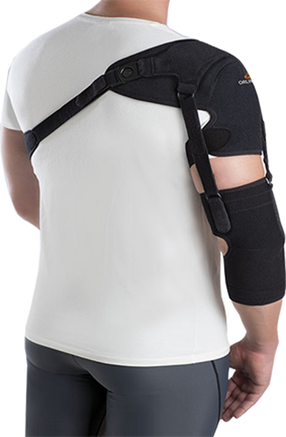 SHOULDER SUPPORT WITH ARM AND FOREARM STRAP Left , 94303I - Save On Medical