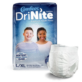 47711 / 48724 - Comfees Youth Pants - LARGE/X-LARGE - 4 bags of 13 - Save On Medical