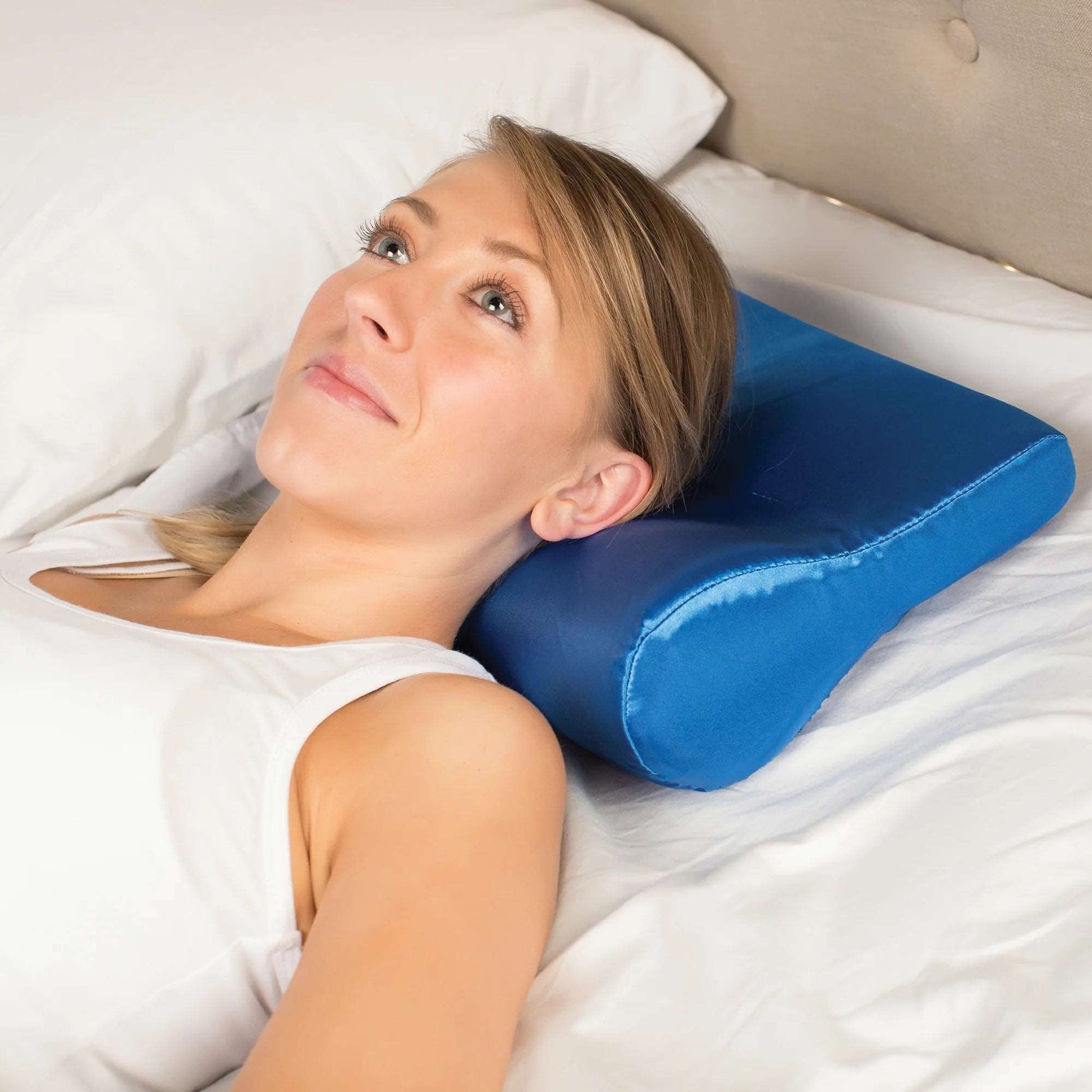 Ab Contour Cervical Support Pillow - Blue - Save On Medical