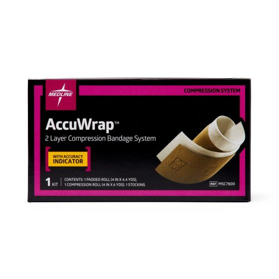 AccuWrap 2-Layer Compression Bandage System 8Ct MSC7800 - Save On Medical
