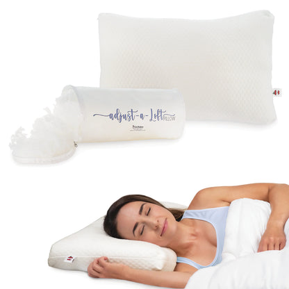 Adjusta-Loft Fiber Comfort Pillow - Save On Medical