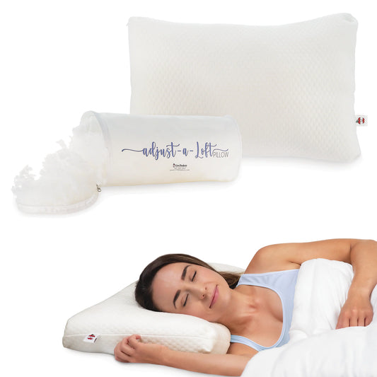 Adjusta-Loft Fiber Comfort Pillow - Save On Medical