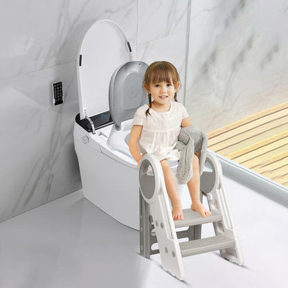Adjustable 3 Step Foldable Nursery Toddler Step Stool - Save On Medical