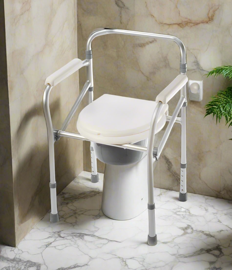 Aluminum Folding Commode MHCM - Save On Medical
