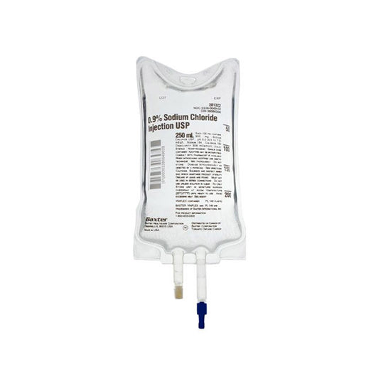 CS/12 0.9% NACL SODIUM CHLORIDE IV INJECTION SOLUTION 1000ML VIAFLEX CONTAINER PH 5.5 LARGE VOLUME P
