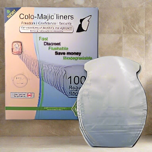 BX/100 COLO-MAJIC BIODEGRADABLE FLUSHABLE LINERS REGULAR 45-57mm (1 3/4"-2 1/4) - Save On Medical