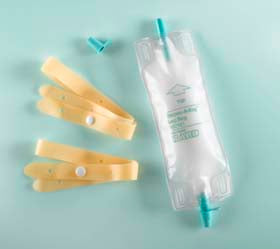 EA/1  LEG BAG 19OZ STERILE FLIP-FLOP - Save On Medical